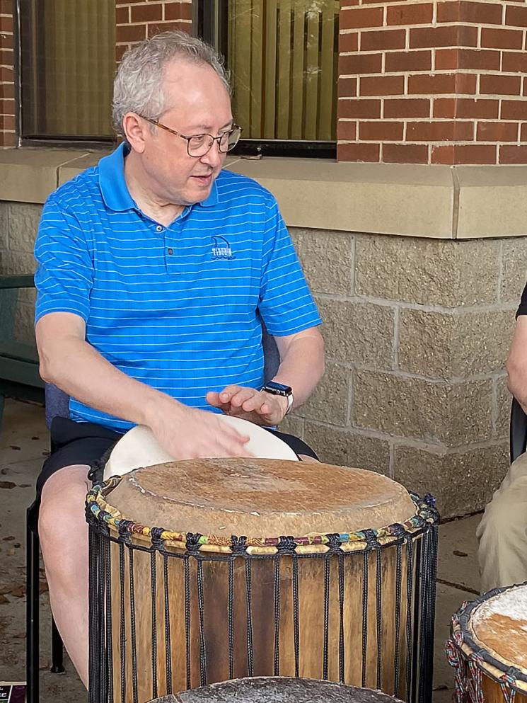 West African drumming class 2023
